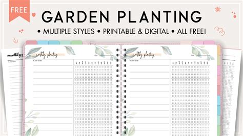 Free Garden Planner Printable - World of Printables