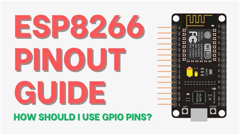 ESP 8266 Pinout Diagram 12E NodeMCU ETechnoG, 46% OFF