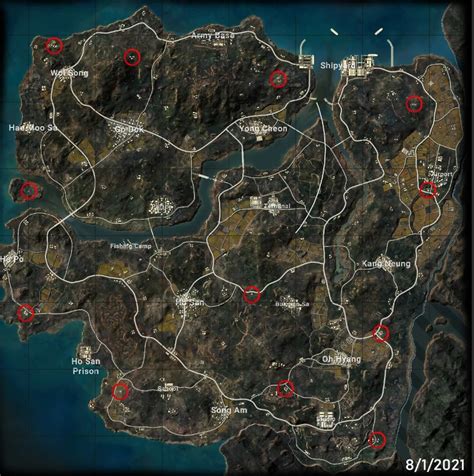 PUBG BATTLEGROUNDS: Todas as salas secretas nos mapas - KosGames