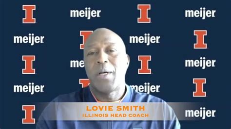 VIDEO: Illinois Head Coach Lovie Smith - Game Week - at No. 14 ...