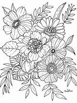 Botany Coloring Book Pages sketch template