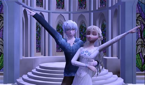 Jelsa Wedding dance MMD Frozen Jack frost and Elsa by Hack-Girl on DeviantArt