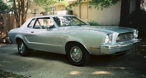 Silver 1974 Ford Mustang II Coupe