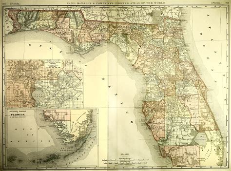 Map of Florida, 1800s, III