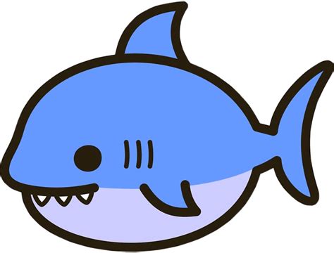 Report Abuse - Cute Shark Clip Art - Png Download - Full Size Clipart (#1675383) - PinClipart