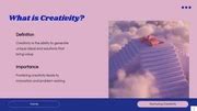 Blue Pink Aesthetic 3D Art Creative Presentation - Venngage