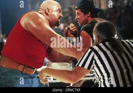 RICK ZUMWALT, SYLVESTER STALLONE, OVER THE TOP, 1987 Stock Photo - Alamy