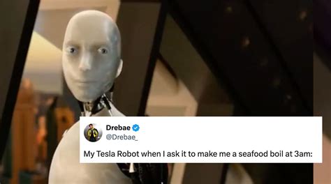 My Tesla Robot Staring | Know Your Meme