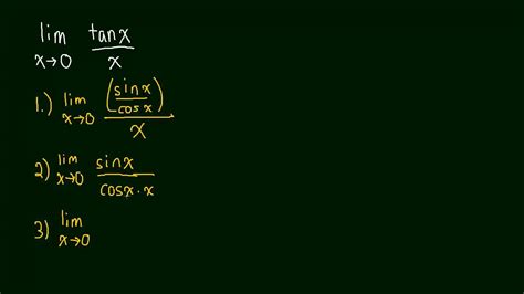 1.6 Trig Limits [02] (tanx/x & sin3x/x) - YouTube