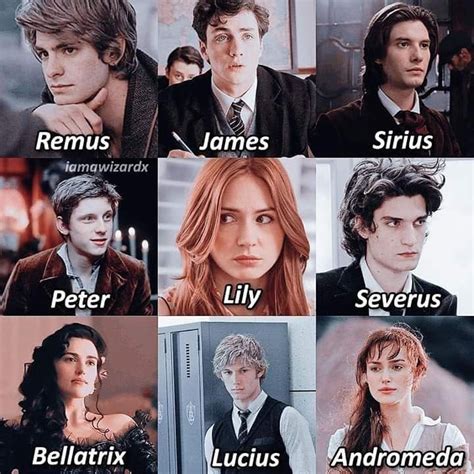 Marauders era:🔥🙌🏼⚡ . #qotd who's your favourite? | Harry potter actors, Harry potter, Harry ...