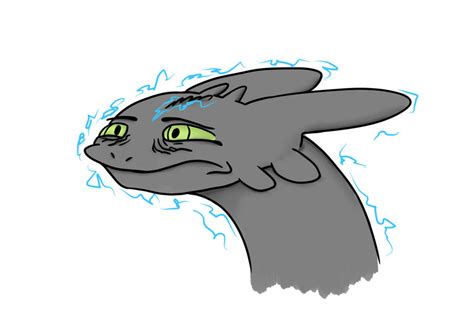 Toothless SCARED #2 by f0f0r3 on DeviantArt