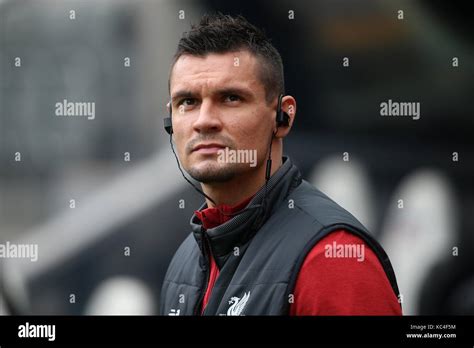 DEJAN LOVREN LIVERPOOL FC LIVERPOOL FC ST JAMES PARK NEWCASTLE ENGLAND 01 October 2017 Stock ...