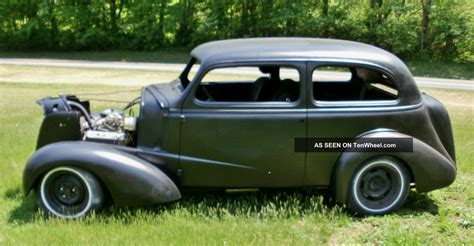 1937 Chevy 2 Door Humpback Sedan Hot Rod Rat Rod Project W / 350 - Runs & Drives