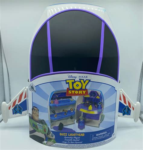 Disney Parks Toy Story Buzz Lightyear Spaceship Playset New with Box ...