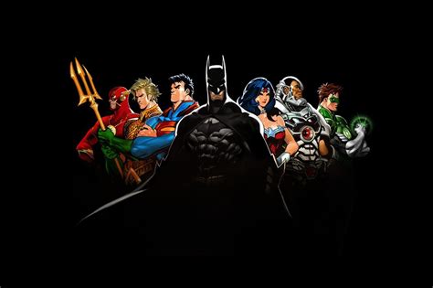 Justice League Comic Wallpaper