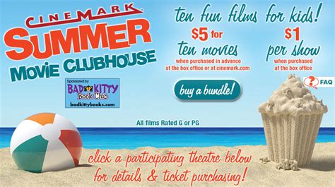 Cinemark Summer Movie Pass! 10 Movies Only $5.00! - Freebies2Deals