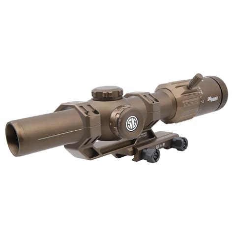 Sig Sauer TANGO-MSR 1-8x24mm Illum BDC8 SFP Coyote Tan Riflescope w ...