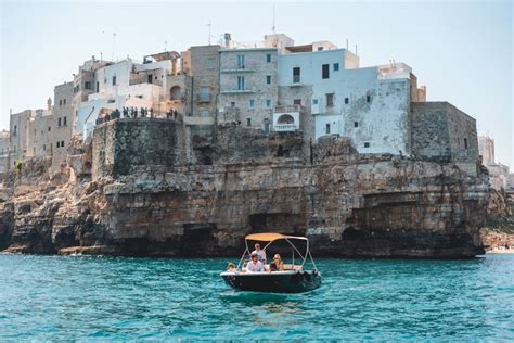 Polignano a Mare: Boat Cruise to Scenic Caves with Prosecco | GetYourGuide