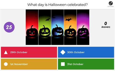 Central Pencil: Halloween quiz (Versión PowerPoint, PDF o Kahoot)