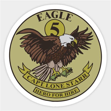 Spaceballs Eagle 5 - Spaceballs - Sticker | TeePublic