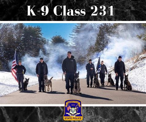 CT State Police on Twitter: "CSP K9 Unit proudly announces graduation ...