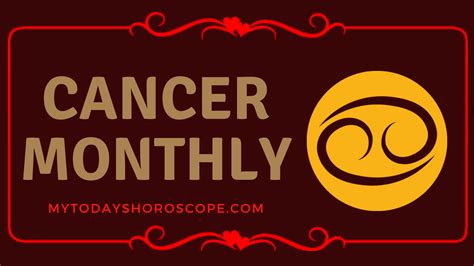 Cancer Monthly Horoscope Predictions and Free Astrology Updates