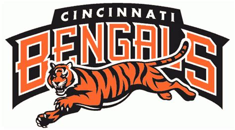 Cincinnati Bengals Wordmark Logo - National Football League (NFL ...