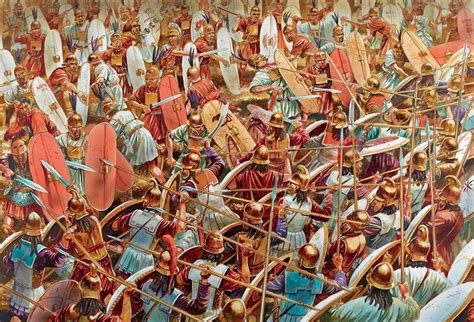 The Battle of Cannae 216 BC | Ancient carthage, Ancient war, Punic wars