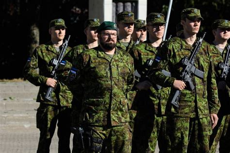 The Estonian Self-Defense Forces started an extraordinary collection of reservists