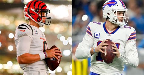 Joe Burrow vs. Josh Allen stats: How Bengals, Bills quarterbacks ...