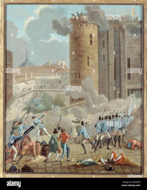 Storming of the Bastille, July 14, 1789 Stock Photo - Alamy