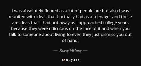 TOP 5 QUOTES BY BARRY PTOLEMY | A-Z Quotes