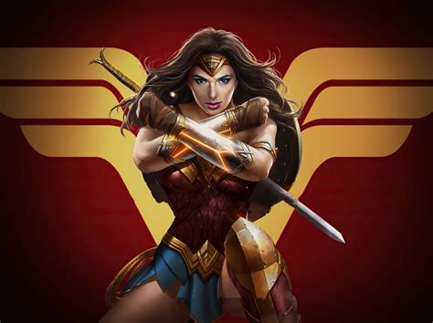 Wonder Woman x Injustice 2 Wallpaper, HD Games 4K Wallpapers, Images ...