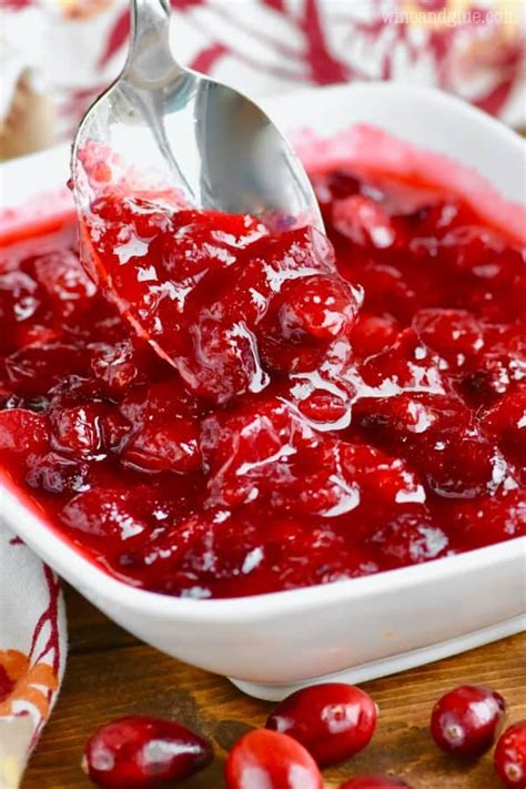 Cranberry Sauce: Only 3 Ingredients | Wine and Glue