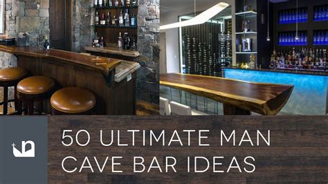 50 Ultimate Man Cave Bar Ideas - YouTube