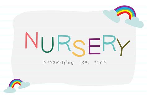 Nursery Font on Behance