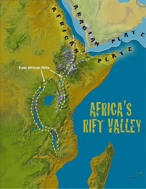 East Africa's Rifts | Earth and space science, East african rift, Rift