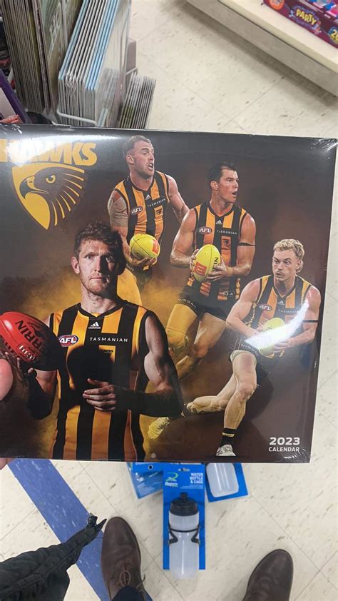 Hawks 2023 calendar found today : r/AFL