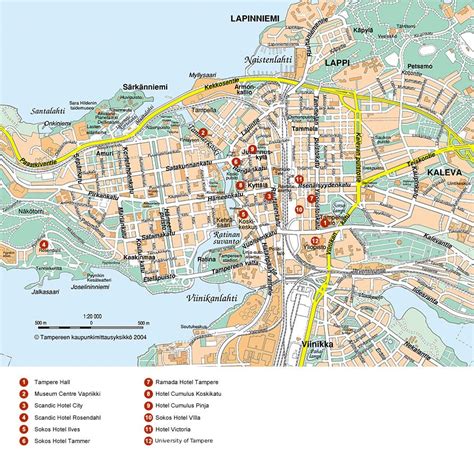 Tampere Map - Finland