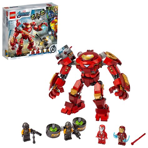 Buy LEGO® Marvel Avengers Iron Man Hulkbuster Versus A.I.M. Agent 76164 Building Kit (456 Pieces ...