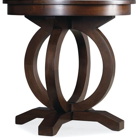 Hooker Furniture Kinsey Contemporary Round End Table with Open Circle ...