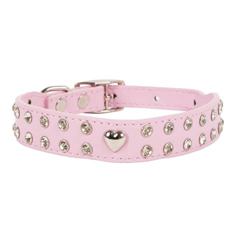 Vibrant Life Rhinestone Fashion Dog Collar, Pink, Medium - Walmart.com - Walmart.com