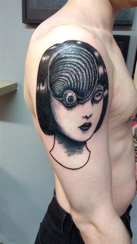 I made an Uzumaki tattoo today, thought you guys would appreciate : r/junjiito