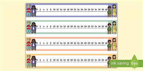 Counting in 2s Number Line | Mathematics (teacher made)