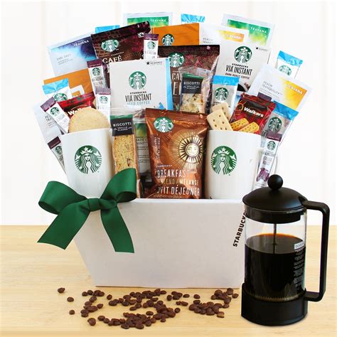 starbucks coffee and tea gift baskets - Phylicia Nicholas