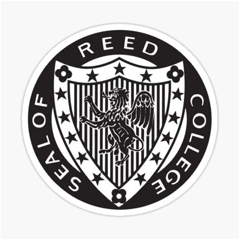 "Reed College Logo1" Sticker for Sale by Ginastories | Redbubble