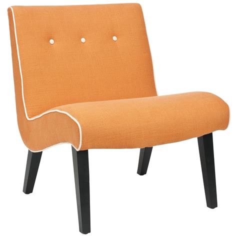 Living Room Chairs | Orange chair, Chair, Side chairs