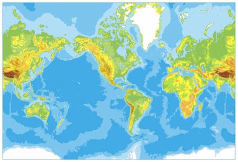 Highly detailed World map. Stock Vector Image by ©delpieroo #63375683