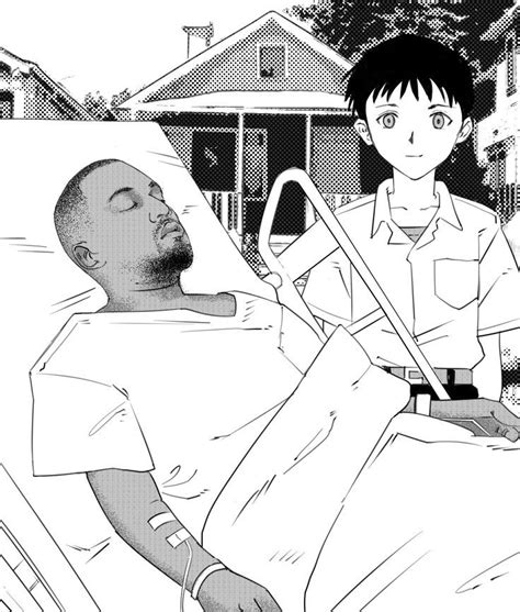 Kanye in nge hospital scene in 2023 | Neon genesis evangelion, Neon ...