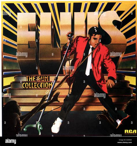 ELVIS PRESLEY - THE SUN COLLECTION ALBUM COVER Stock Photo - Alamy